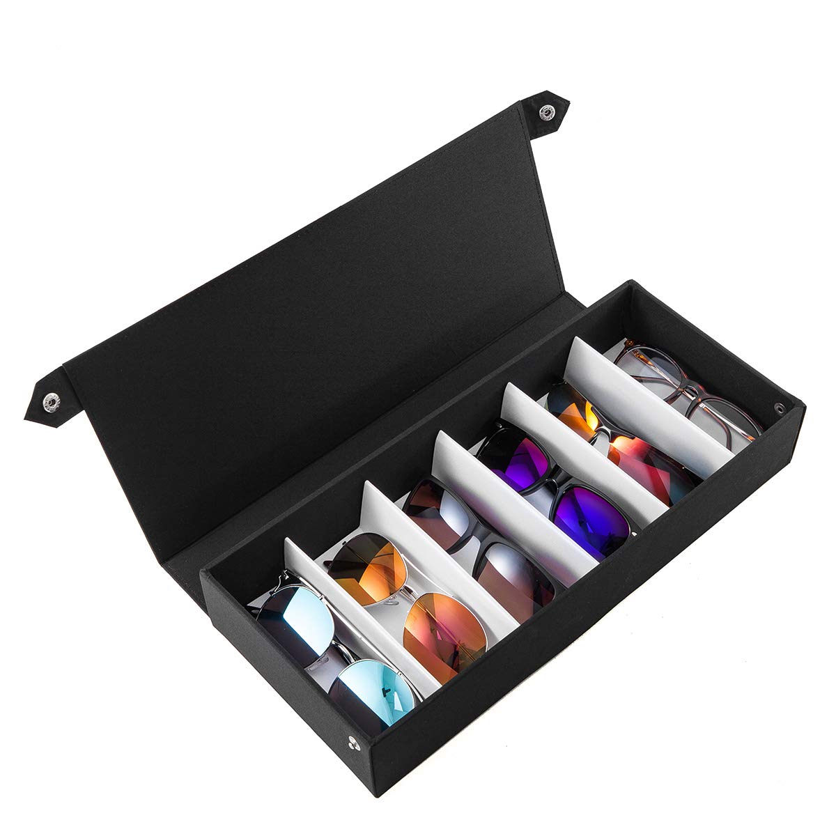 TRIUMPH VISION Multi Glasses Organizer Eyeglass Storage Sunglasses Case Box