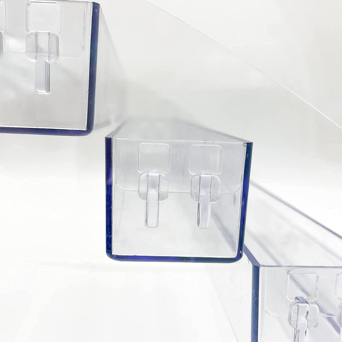Sunglasses Organizer Clear Eyeglasses Display Case Sticker Display Tray Box For Glasses Tabletop Holder Stand (5 layer)