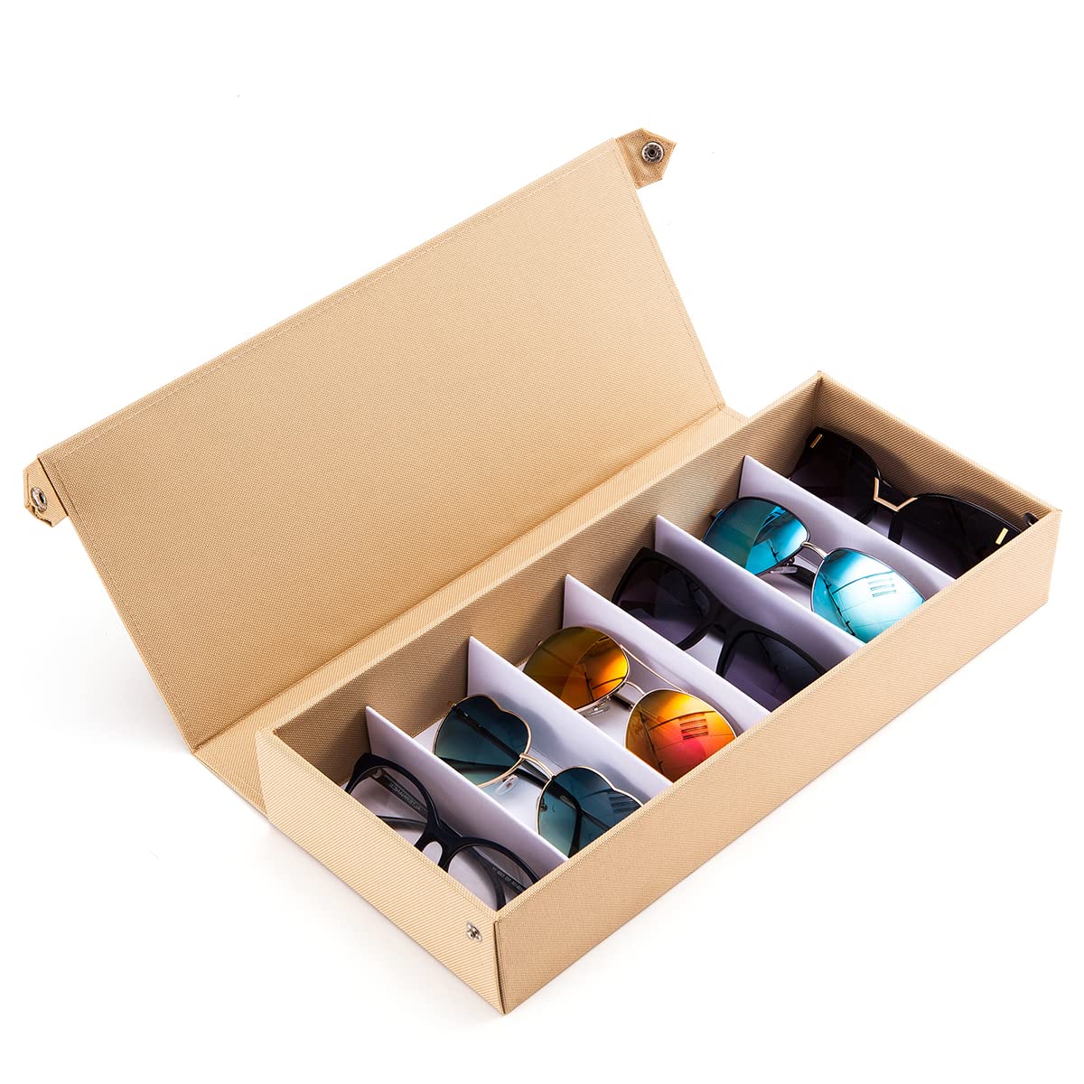 TRIUMPH VISION Multi Glasses Organizer Eyeglass Storage Sunglasses Case Box