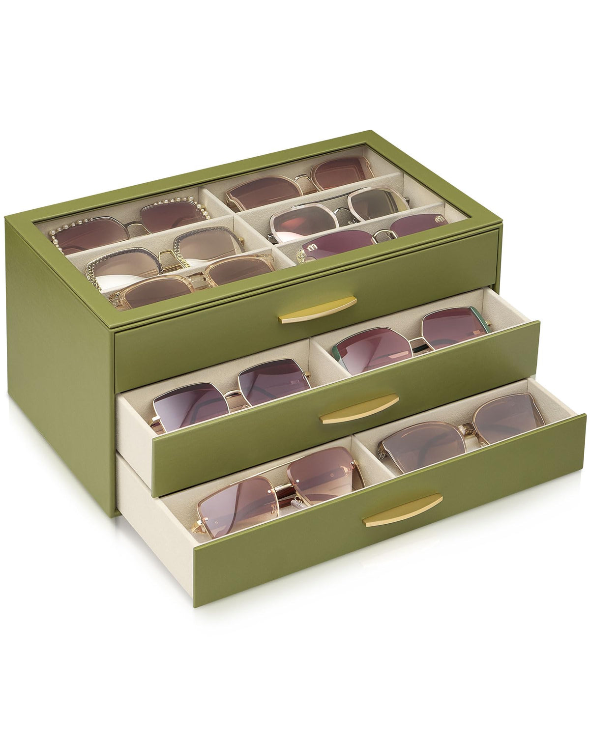 Lolalet Enlarged Sunglasses Organizer for women