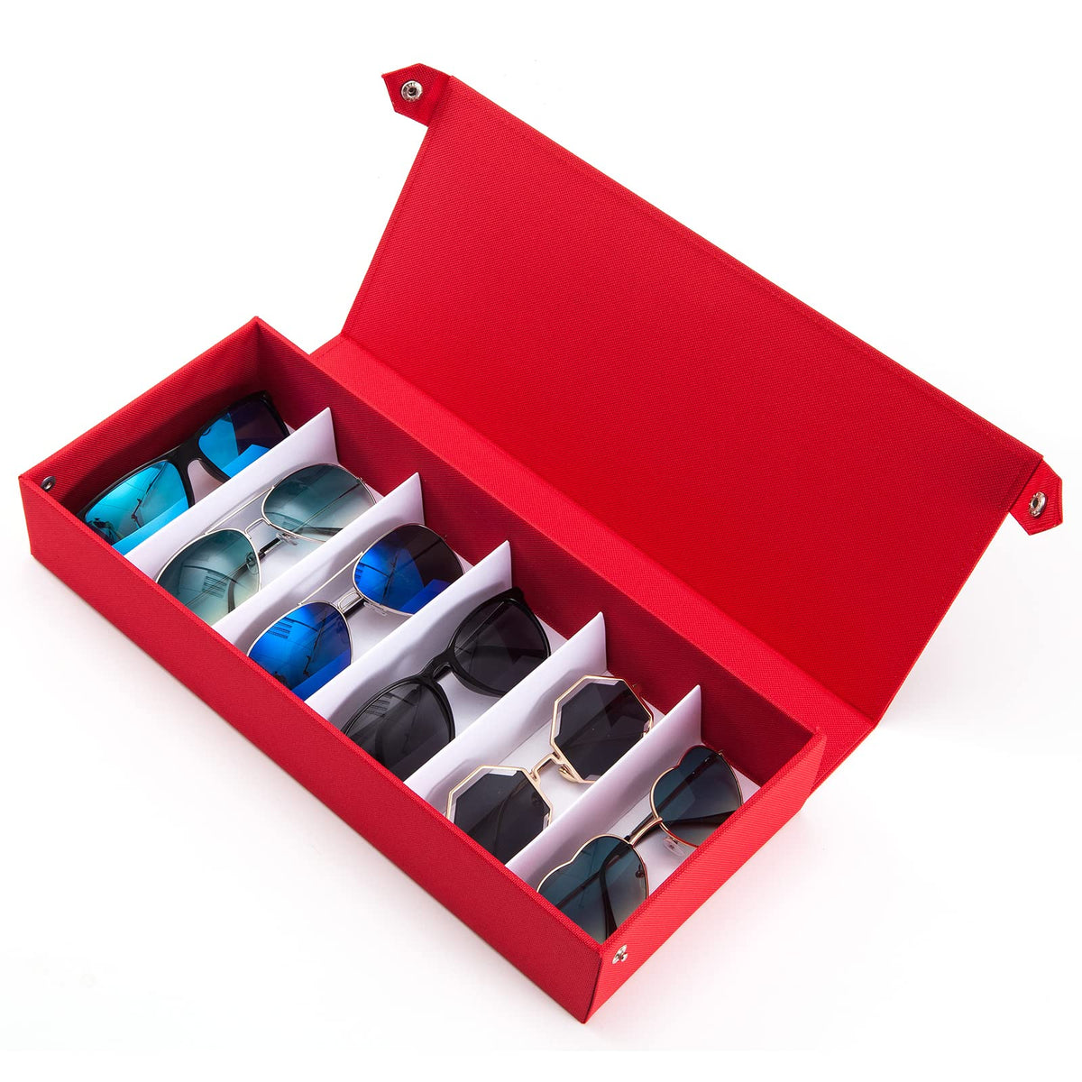 TRIUMPH VISION Multi Glasses Organizer Eyeglass Storage Sunglasses Case Box