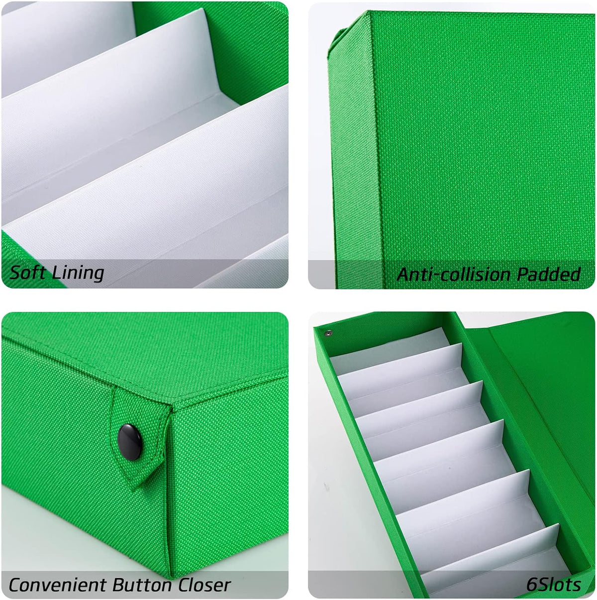 TRIUMPH VISION Multi Glasses Organizer Eyeglass Storage Sunglasses Case Box