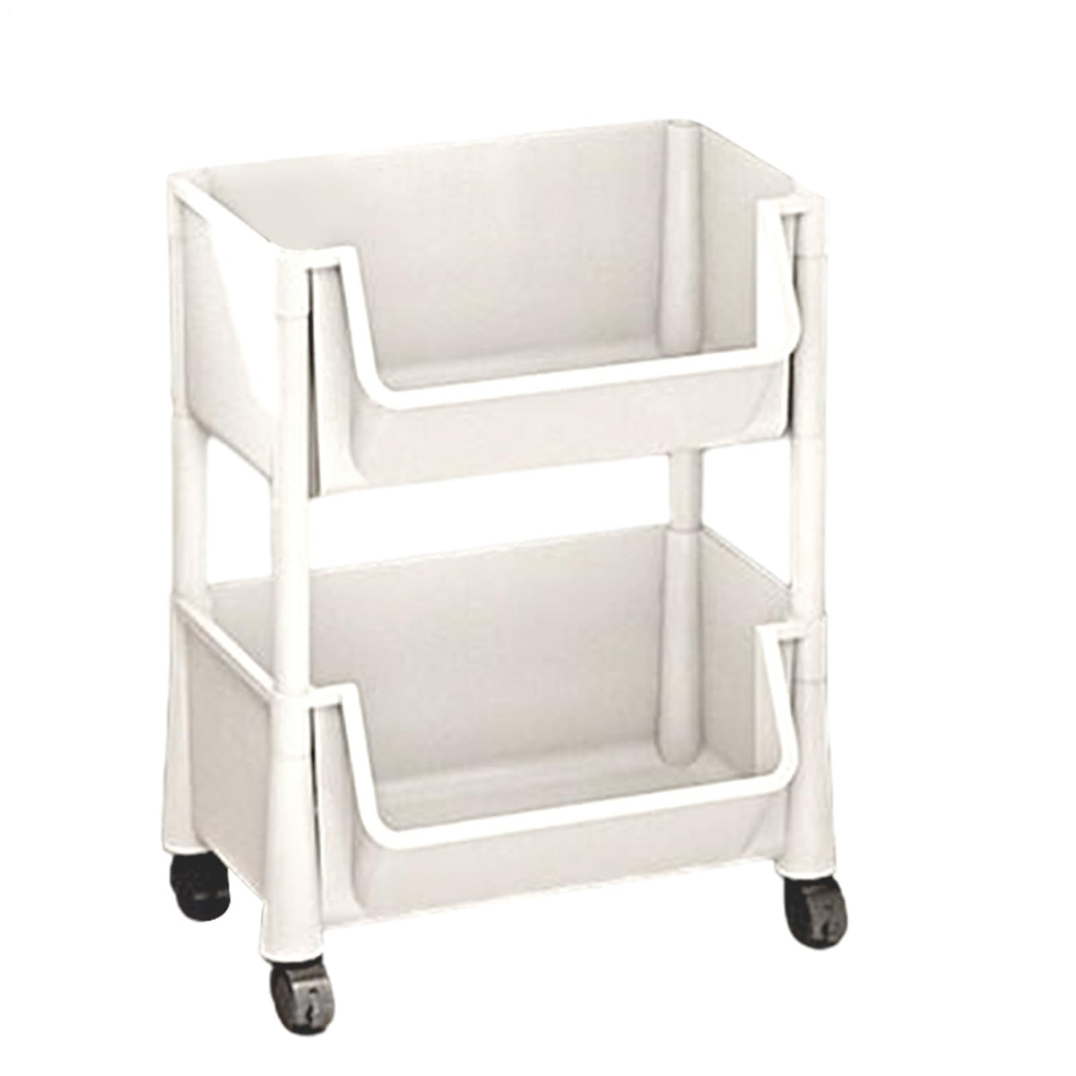 Rolling Utility Cart 2/3/4 Tier Storage Cart Organizer with Wheels Multi-Functional Storage Trolley for Home Office Living Room Kitchen