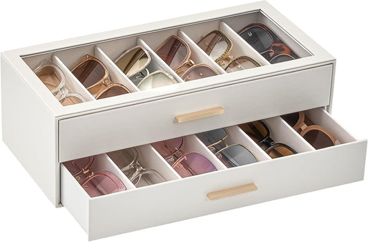 Lolalet Sunglasses Storage Box for Women