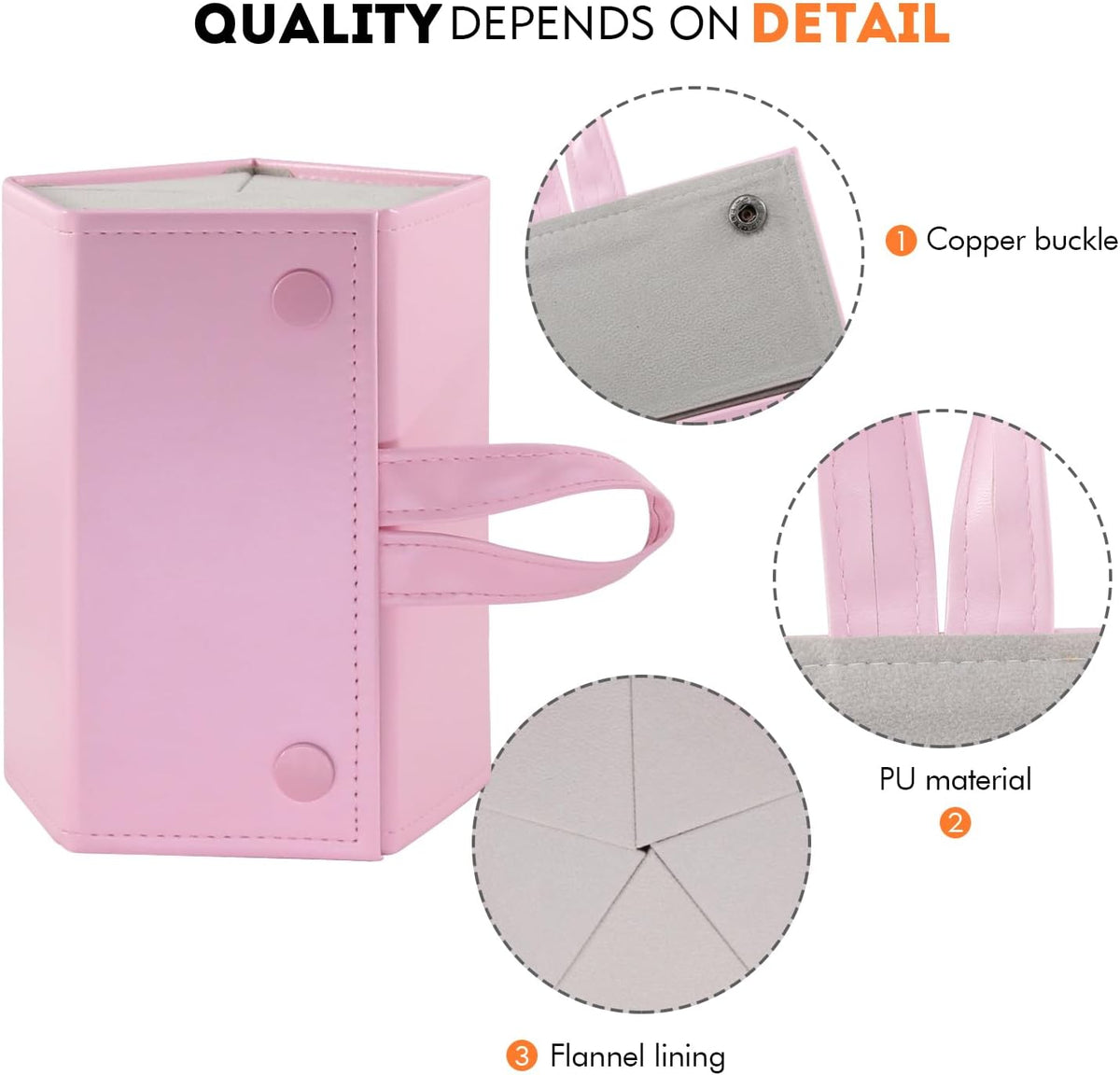 SMARTTOP Sunglass Eyeglass Organizer Collector 5 slot 6 Slot PU Eyeglasses Storage Case Box Multiple Hanging Eyewear Display