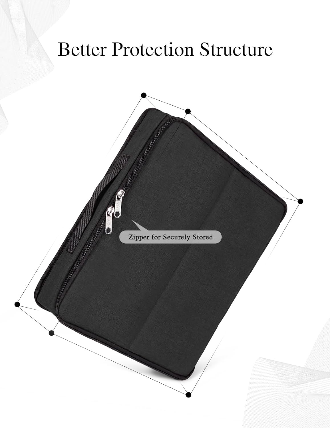 Bukere Sunglasses Organizer Case, 18 Adjustable Slots for Multiple Pairs Eyeglasses, Travel Glasses Holder Storage Box