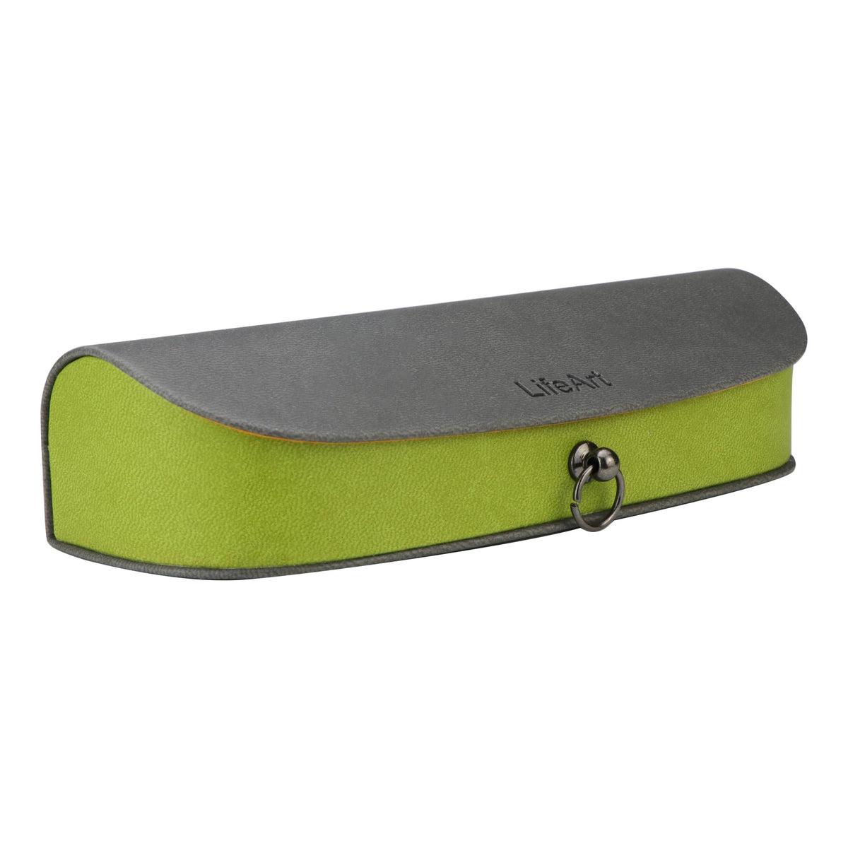 LifeArt Eyeglass Case Hard Shell, Portable Sunglass Case, Fashionable PU Leather Eyeglass Case, Lightweight