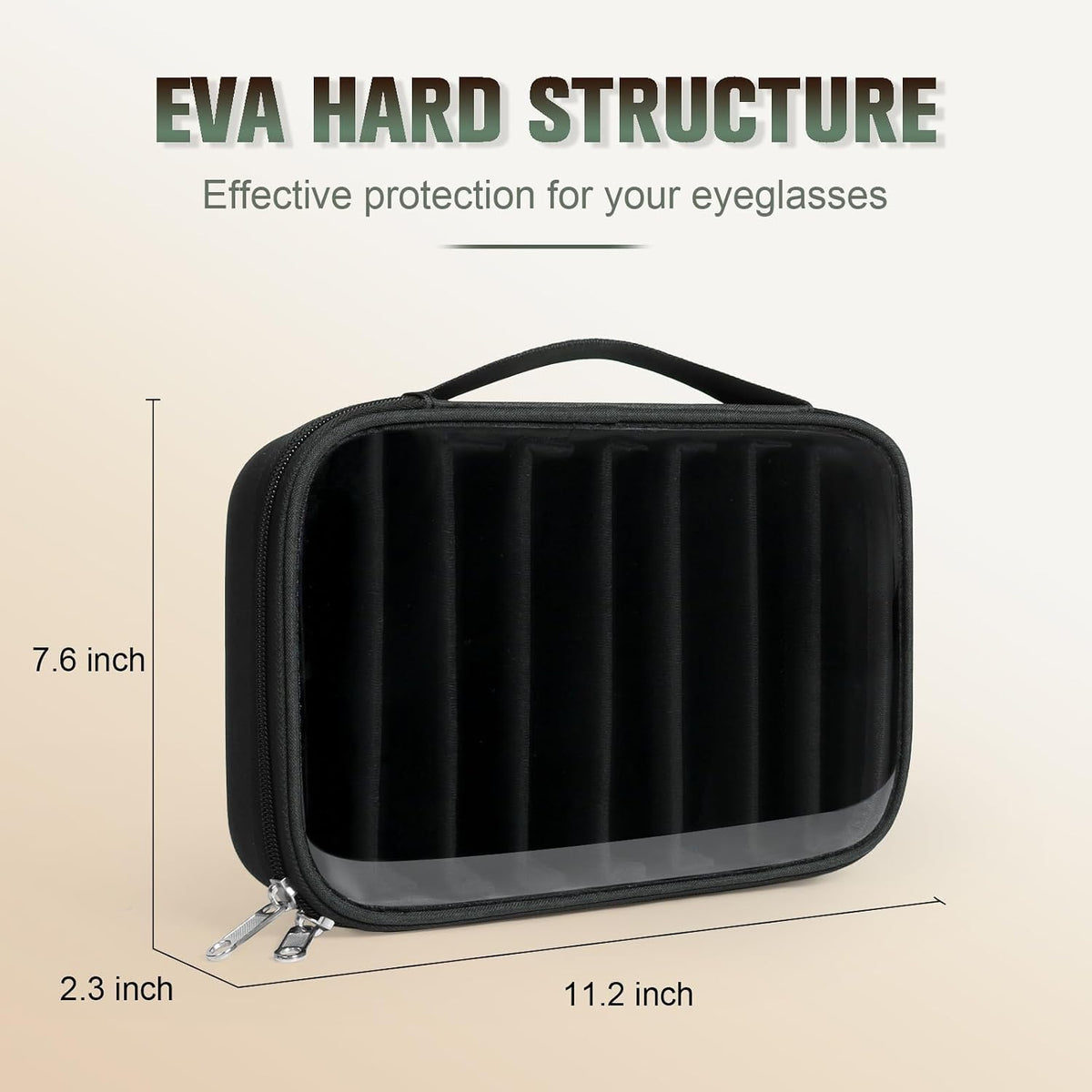 Sunglasses Organizer Case for Multiple Pairs