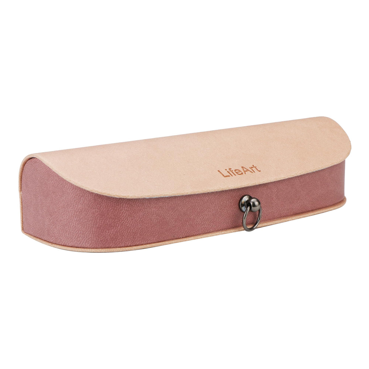LifeArt Eyeglass Case Hard Shell, Portable Sunglass Case, Fashionable PU Leather Eyeglass Case, Lightweight