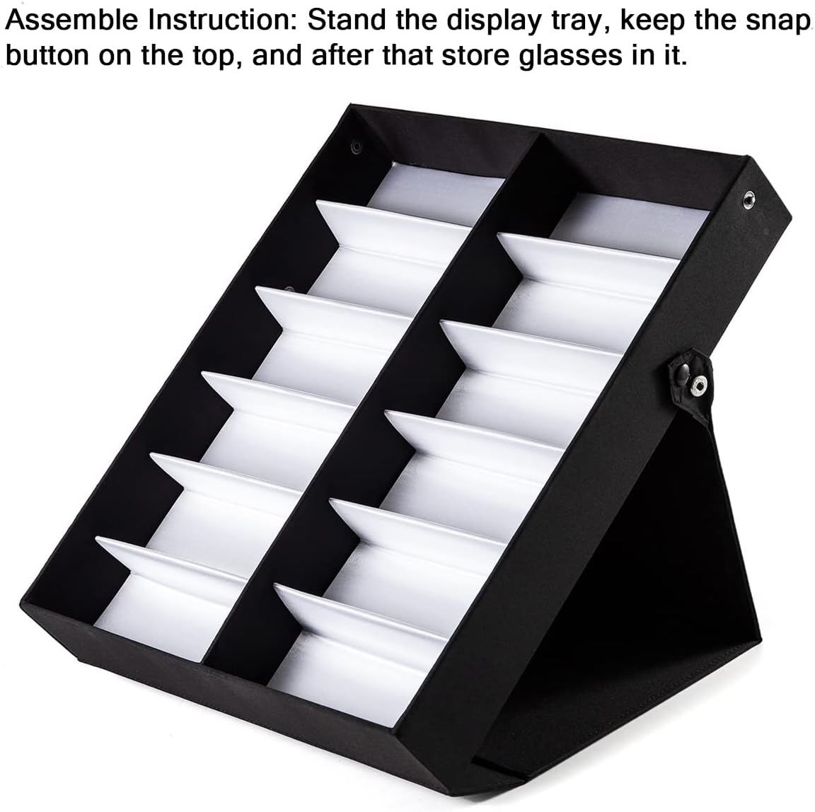 TRIUMPH VISION Sunglasses Organizer Storage Eyeglass Holder Glasses Case