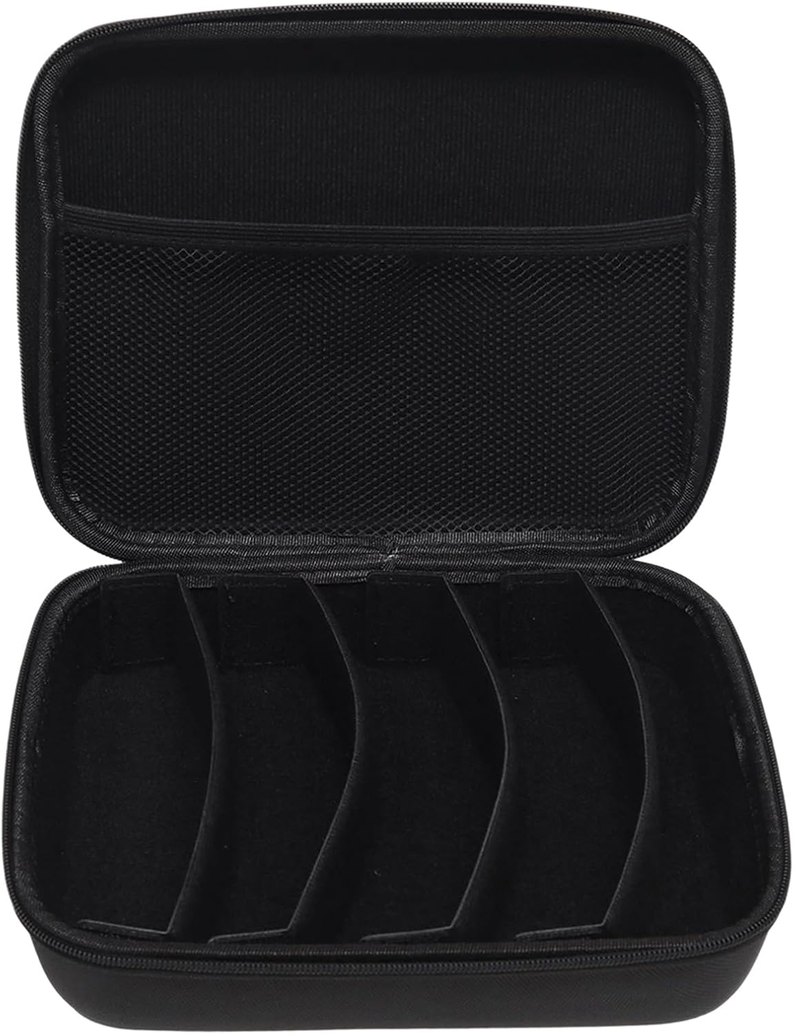 PINE & LINEN Travel Sunglasses Organizer Case with Adjustable Slots