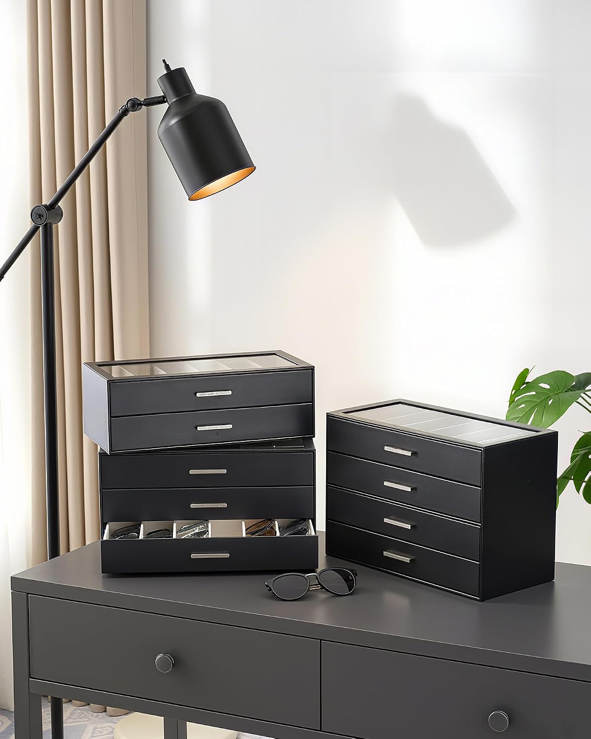 Lolalet Sunglasses Storage Box for Women