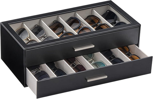 Lolalet Sunglasses Storage Box for Women