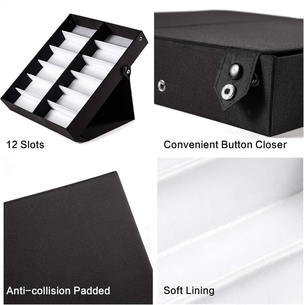 TRIUMPH VISION Sunglasses Organizer Storage Eyeglass Holder Glasses Case