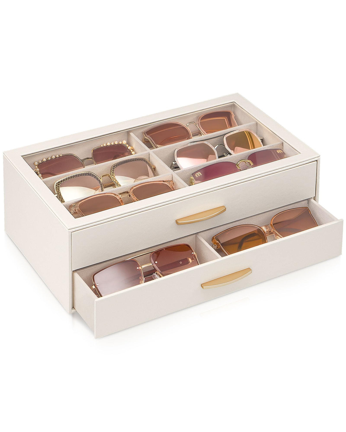 Lolalet Enlarged Sunglasses Organizer for women