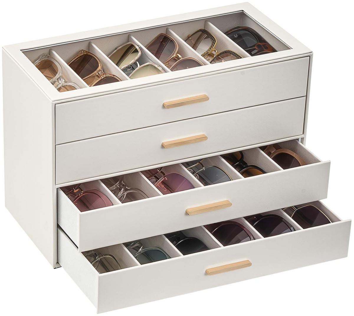 Lolalet Sunglasses Storage Box for Women