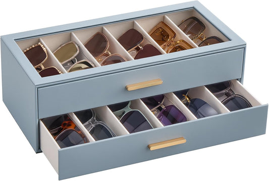 Lolalet Sunglasses Storage Box for Women