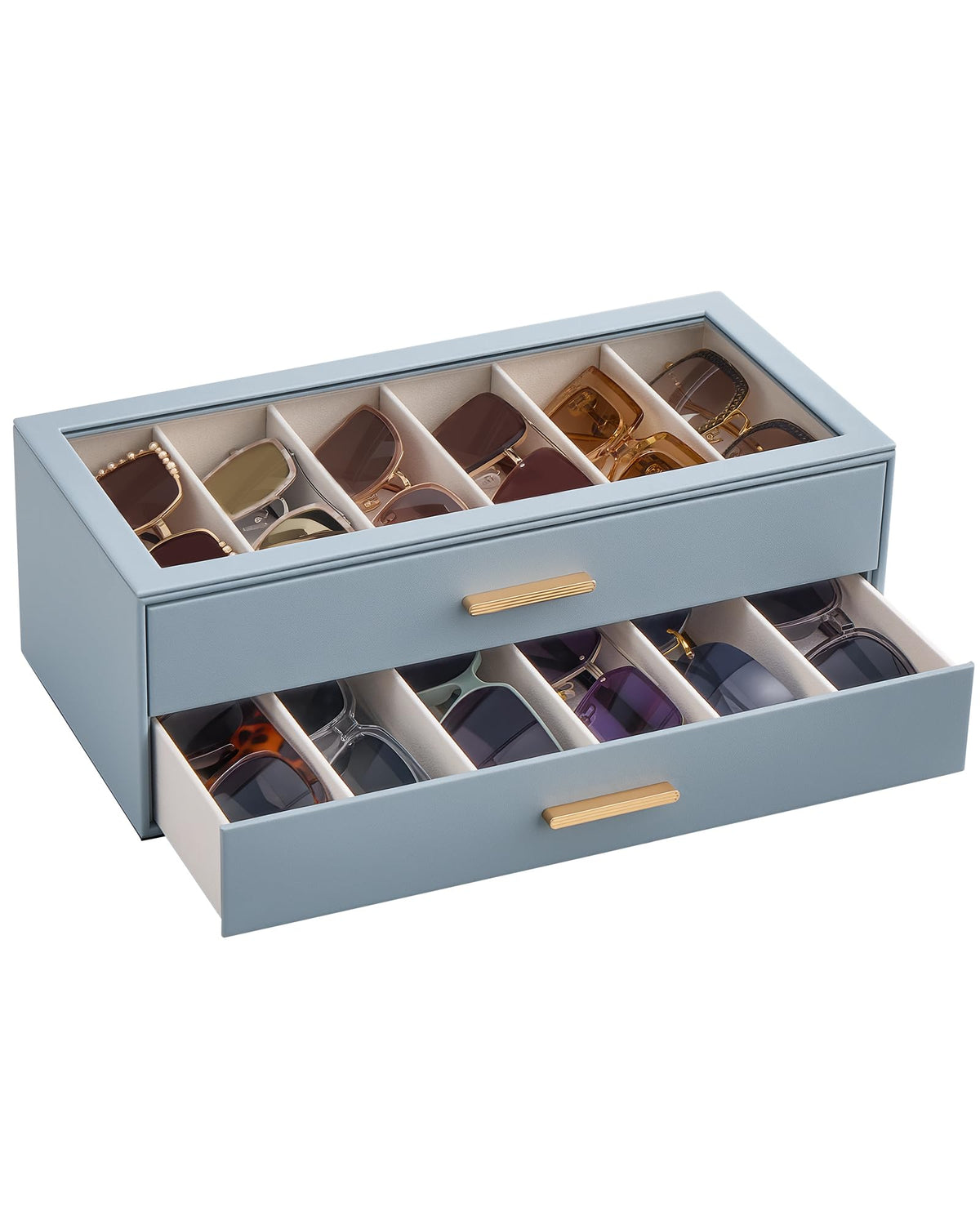Lolalet Sunglasses Storage Box for Women