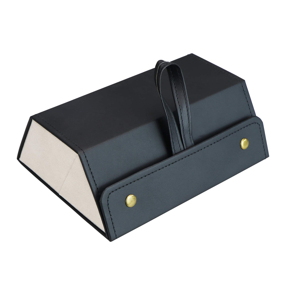 LifeArt Eyeglass Case Hard Shell, Portable Sunglass Case, Fashionable PU Leather Eyeglass Case, Lightweight