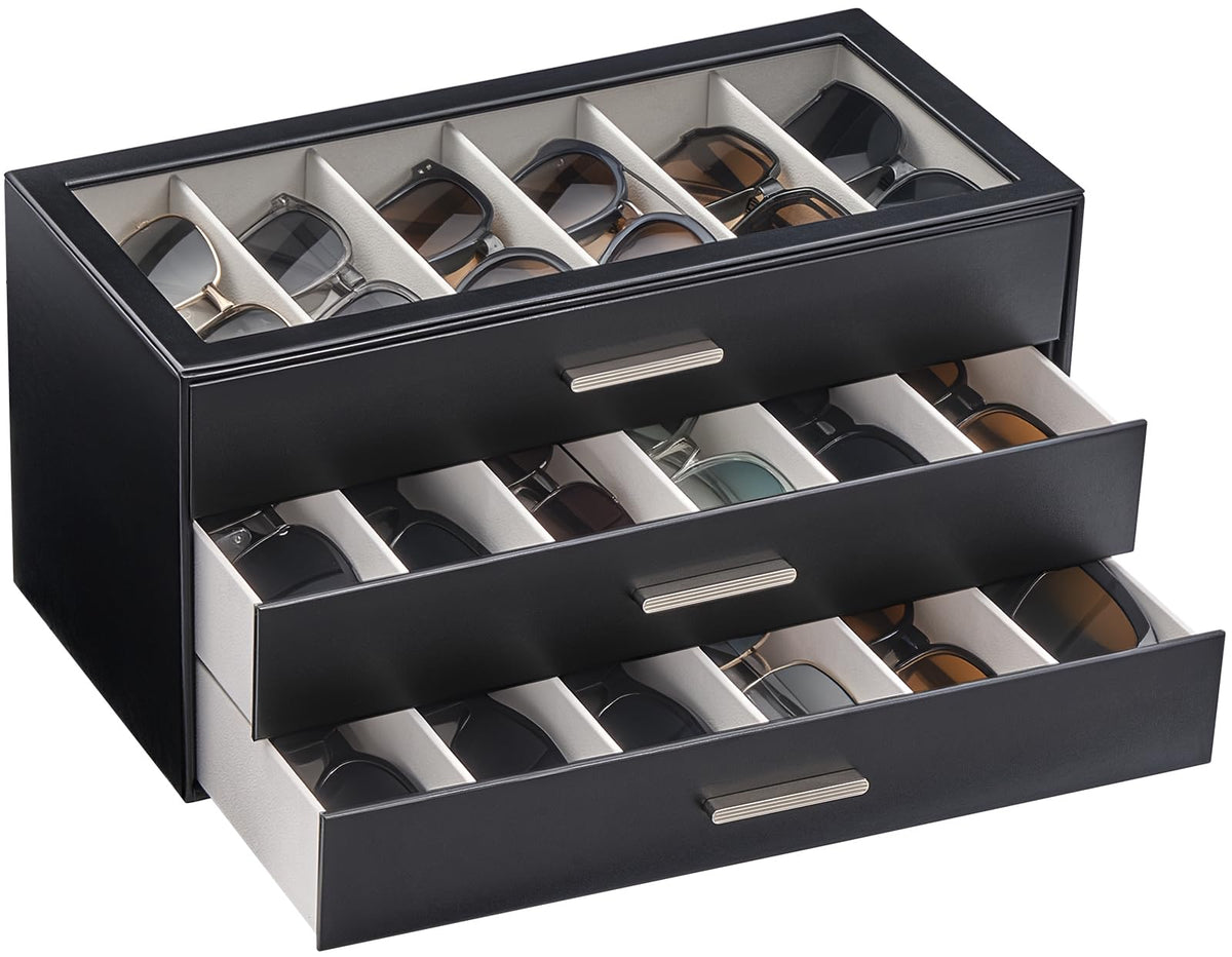 Lolalet Sunglasses Storage Box for Women
