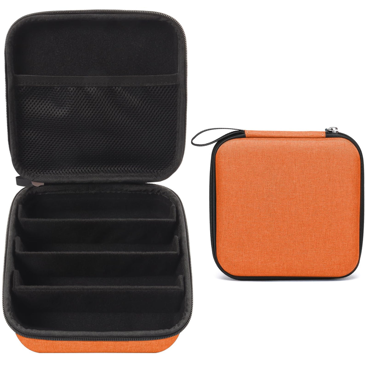 Bukere Travel Sunglasses Organizer Case Adjustable Slot For Multiple Eyeglasses Hard-shell Portable Storage Box for Men Women
