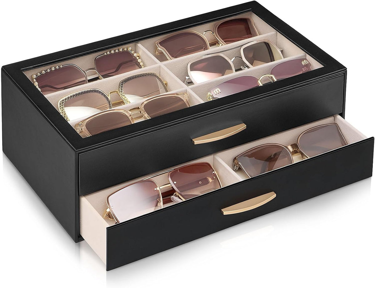 Lolalet Enlarged Sunglasses Organizer for women
