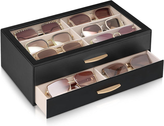Lolalet Enlarged Sunglasses Organizer for women