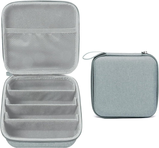 Bukere Travel Sunglasses Organizer Case Adjustable Slot For Multiple Eyeglasses Hard-shell Portable Storage Box for Men Women