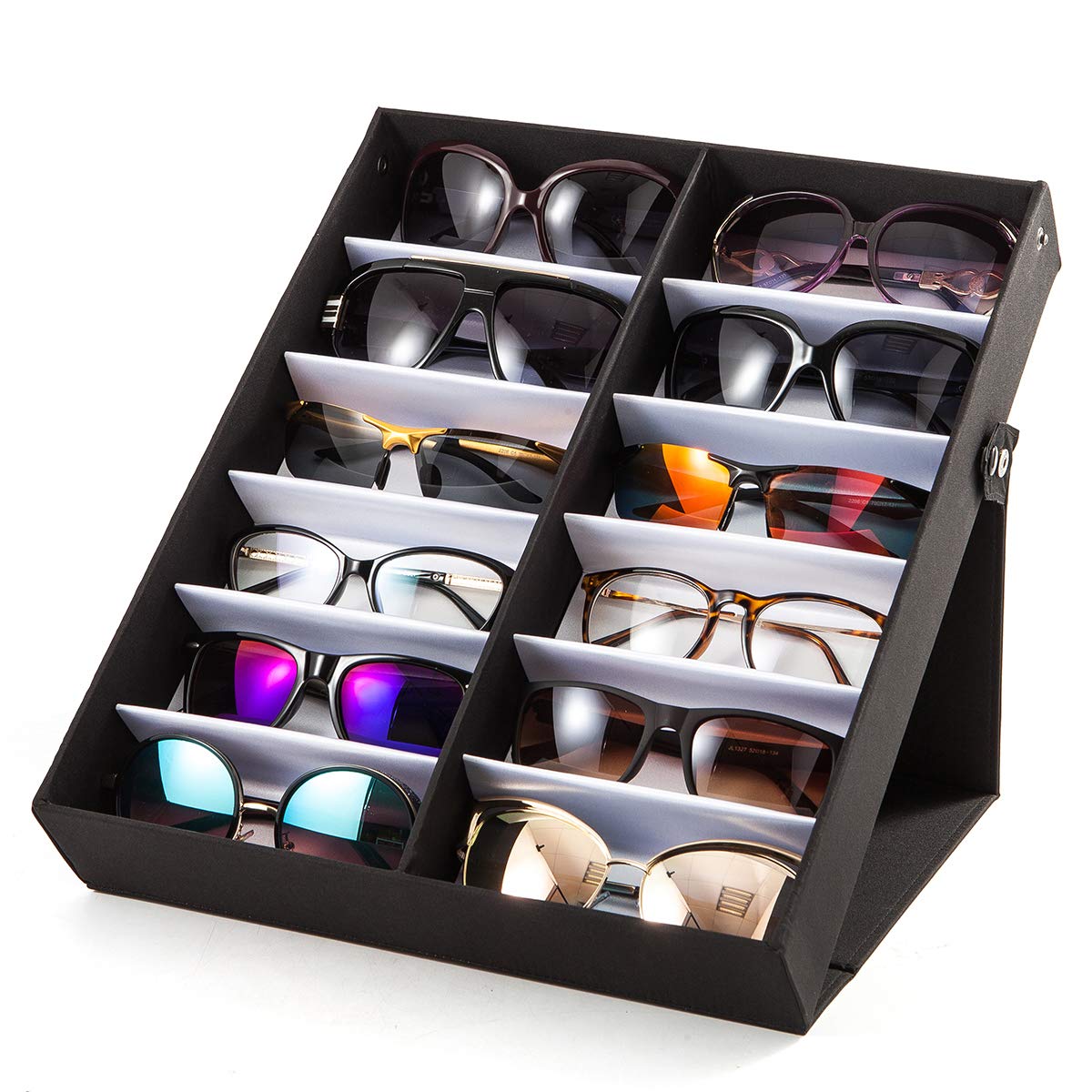 TRIUMPH VISION Sunglasses Organizer Storage Eyeglass Holder Glasses Case