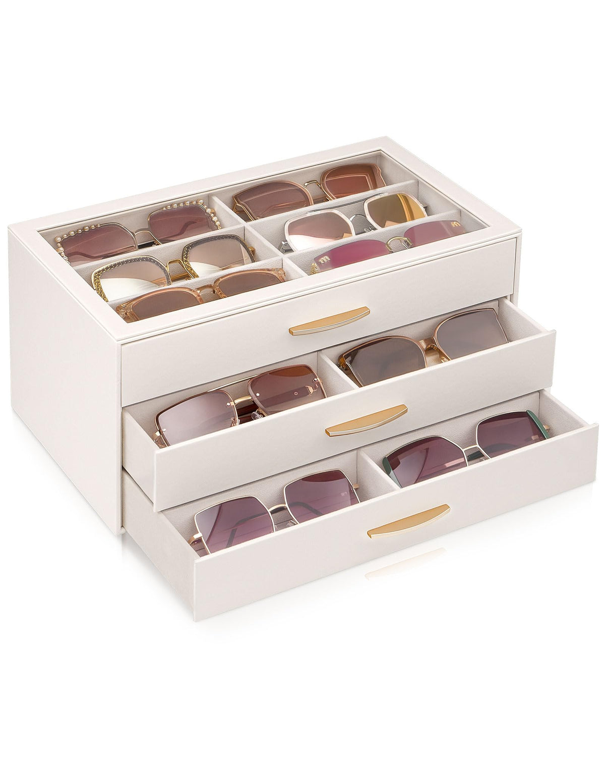 Lolalet Enlarged Sunglasses Organizer for women