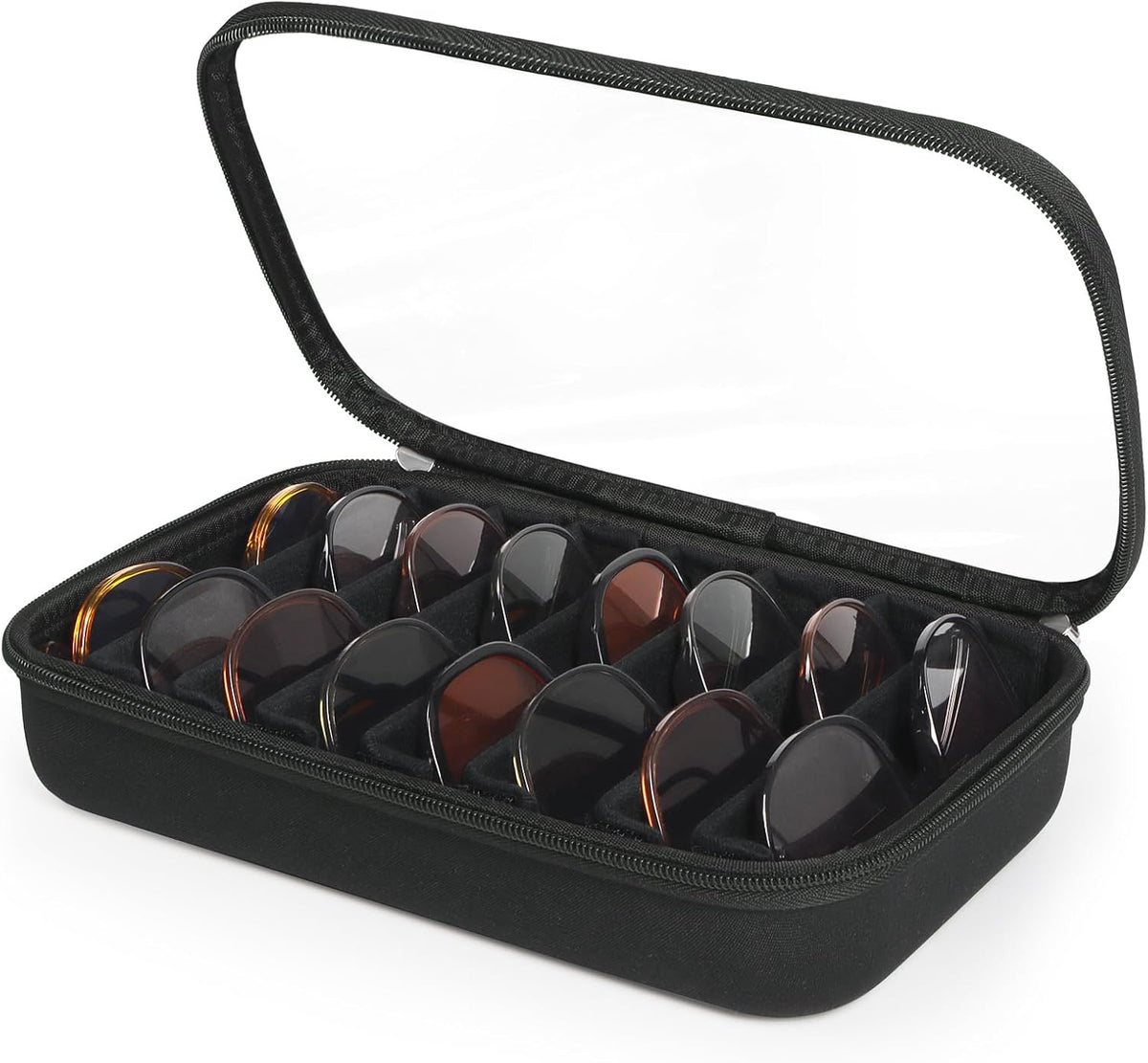 Sunglasses Organizer Case for Multiple Pairs