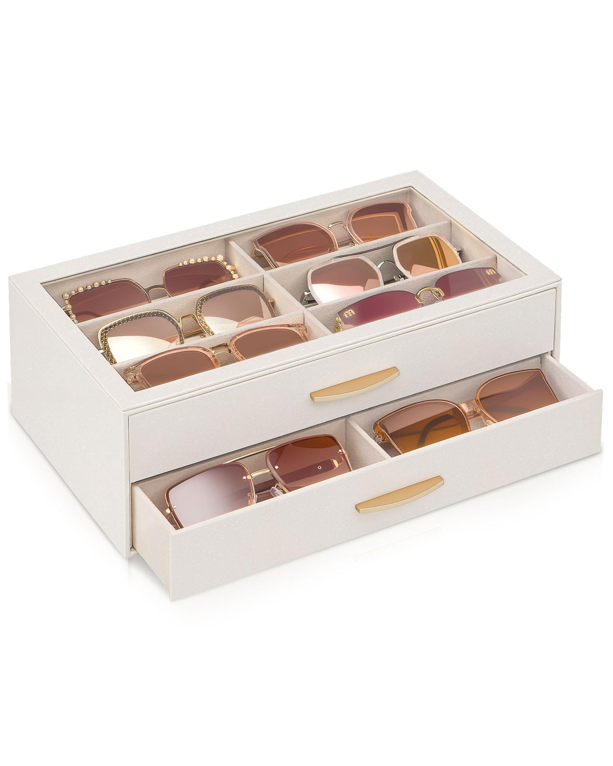 Lolalet Enlarged Sunglasses Organizer for women