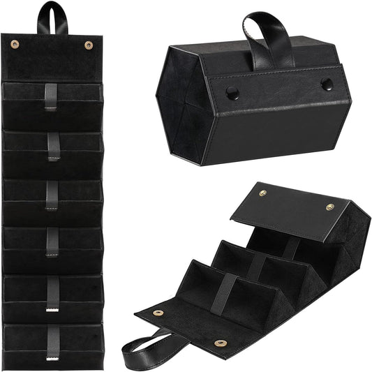 MoKo Sunglasses Organizer, Travel Glasses Case Storage Portable Sunglasses Storage Case for Women Men