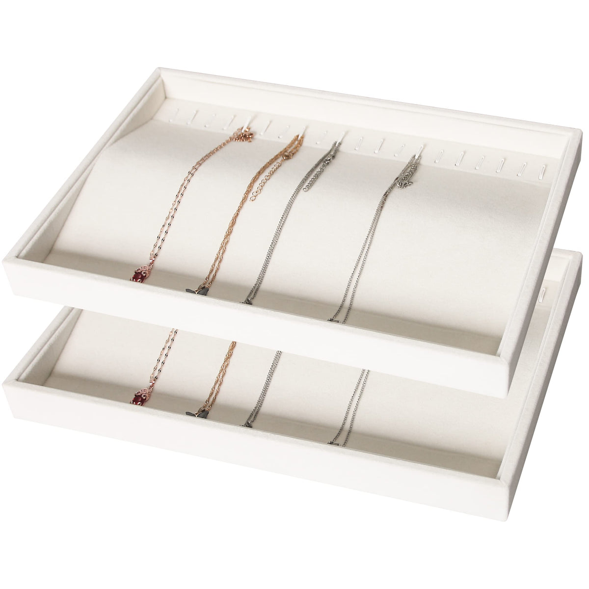 Coward Sunglass Organizer, Beige Velvet Glasses Trays - Eyeglasses Watches Jewelry Display - Men Women (8 Grids)
