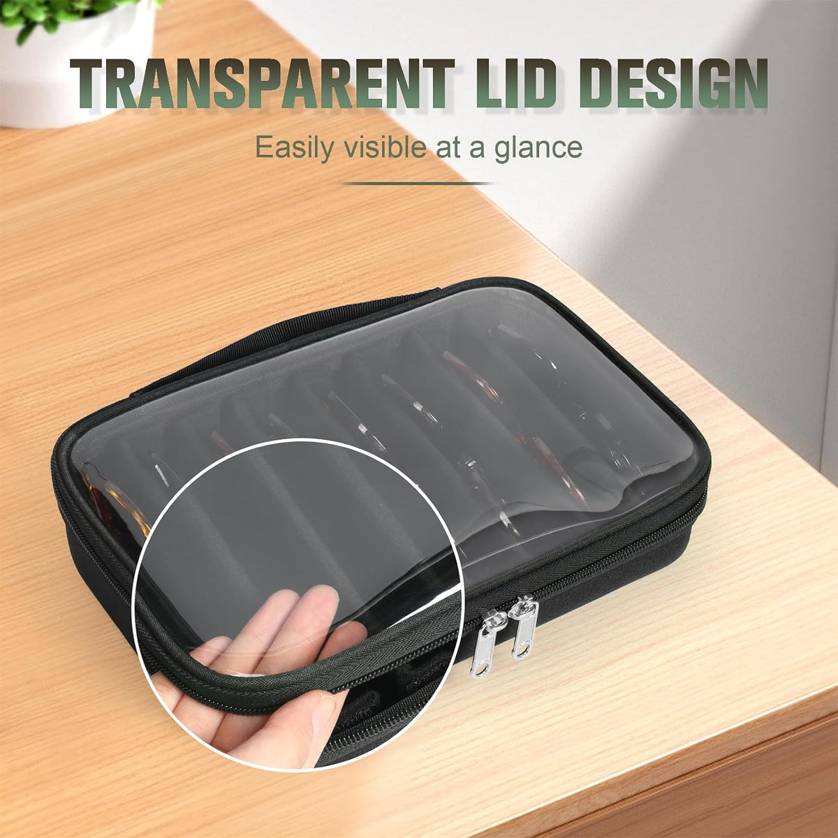 Sunglasses Organizer Case for Multiple Pairs