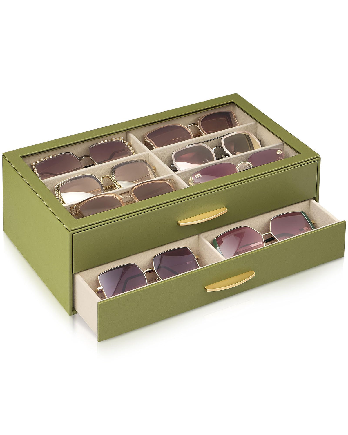 Lolalet Enlarged Sunglasses Organizer for women